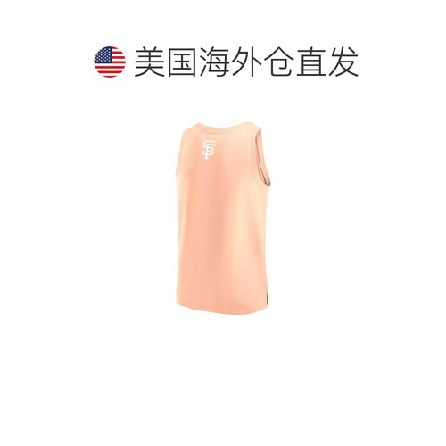 1h可退 【美国直邮】Fanatics 男士浅粉色旧金山巨人队元素背心 T - 图1