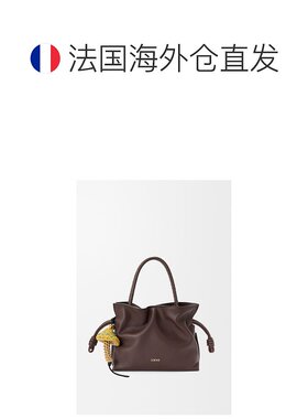 欧洲直邮Loewe罗意威 女士黄色/自然色编织绳蘑菇【付后1h可退】