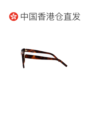 1h可退 香港直邮SAINT LAURENT 女士眼镜 SLM143OPT003 AW2025 棕