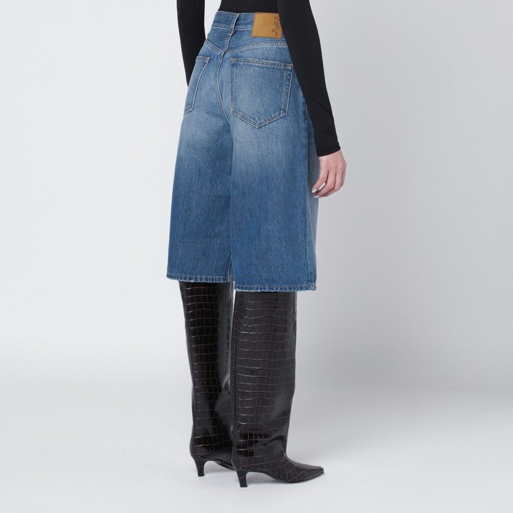 1h可退 香港直邮Haikure 女士 Becky 蓝色百慕大短裤 HEW03350DF1,淘宝优惠券,粉丝福利购,淘宝优惠卷