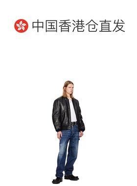 香港直邮Dsquared2 二次方 男士 黑色针扣腰带 BE【付后1h可退】