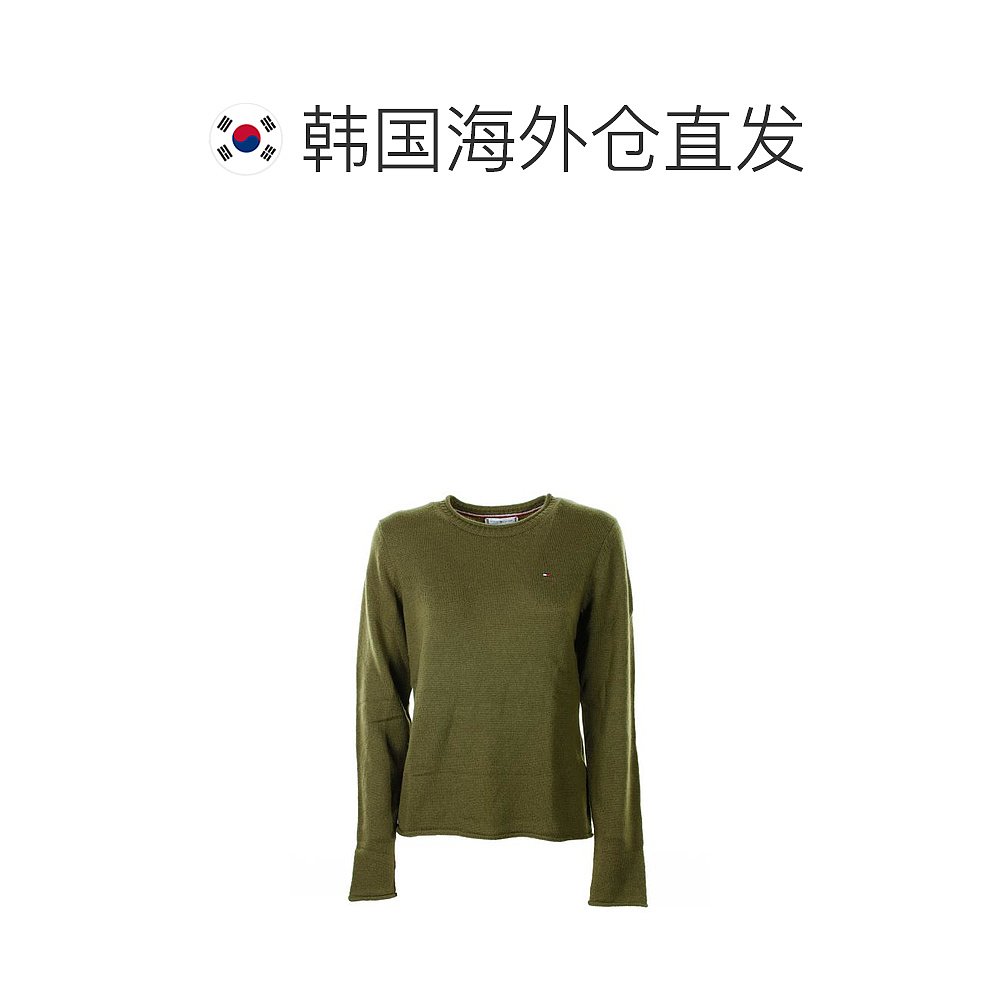 韩国直邮TOMMY HILFIGER23FW毛衣女WW0WW40264PUTTING GREEN - 图1