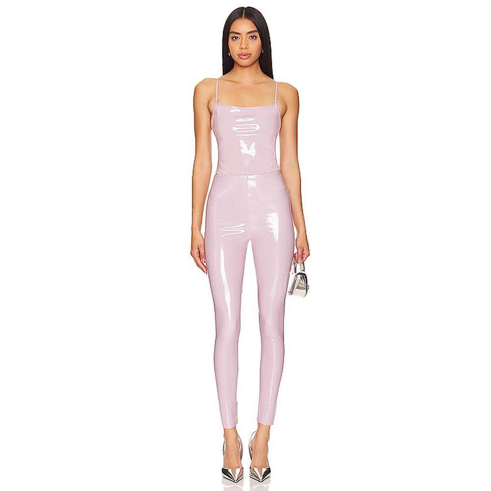 1h可退 香港直邮COMMANDO 女士 人造漆皮打底裤 SLG25 pink粉色,淘宝优惠券,粉丝福利购,淘宝优惠卷