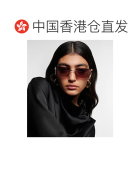 1h可退 香港直邮CARTIER 卡地亚 女士 Panthère De 矩形太阳眼镜