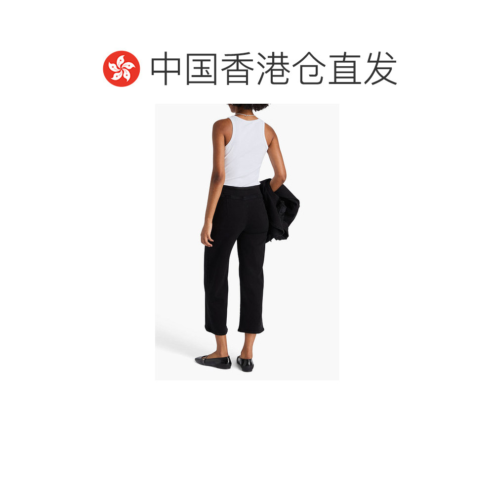 1h可退 香港直邮Frame Denim 女士 'Jet Set' 短款高腰阔腿牛仔裤,淘宝优惠券,粉丝福利购,淘宝优惠卷