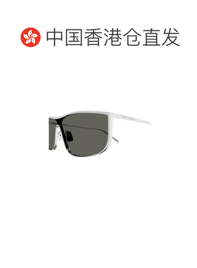 1h可退 香港直邮SAINT LAURENT 女士太阳镜 SL605LUNA001SILVERSI