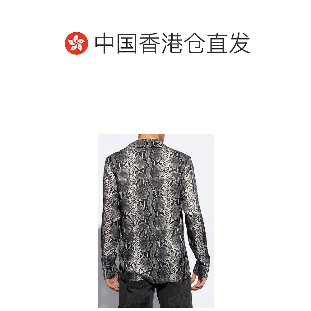 香港直邮Balmain 长袖衬衫 CH1HU275SD41 - 图1