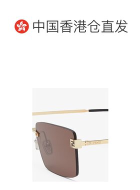 香港直邮Fendi 矩形太阳镜 FOL577V1T