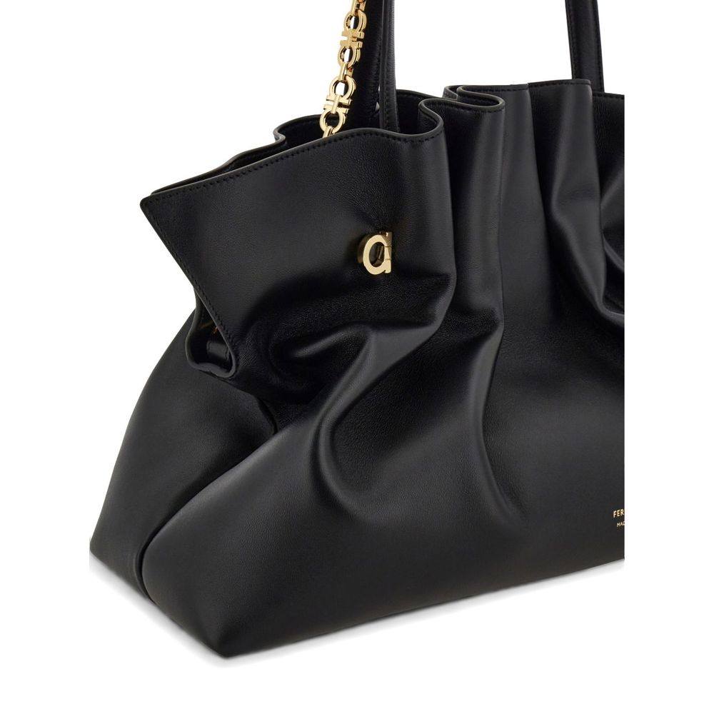 香港直邮SALVATORE FERRAGAMO 女士单肩包 0783292NERO AW2025,淘宝优惠券,粉丝福利购,淘宝优惠卷