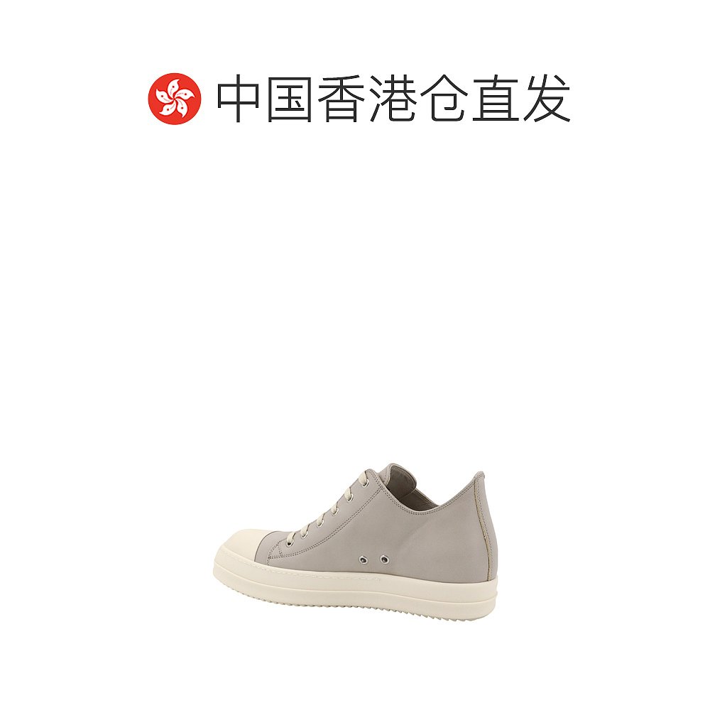 香港直邮Rick Owens 系带低帮板鞋 RU01D3891LCO - 图1