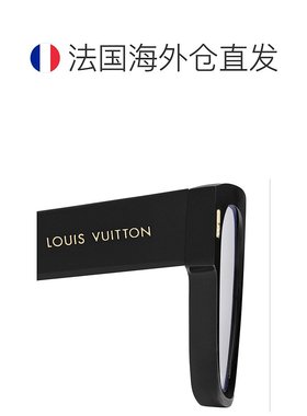 1h可退 欧洲直邮LV/路易威登 男士黑色醋酸纤维太阳镜正品舒适百