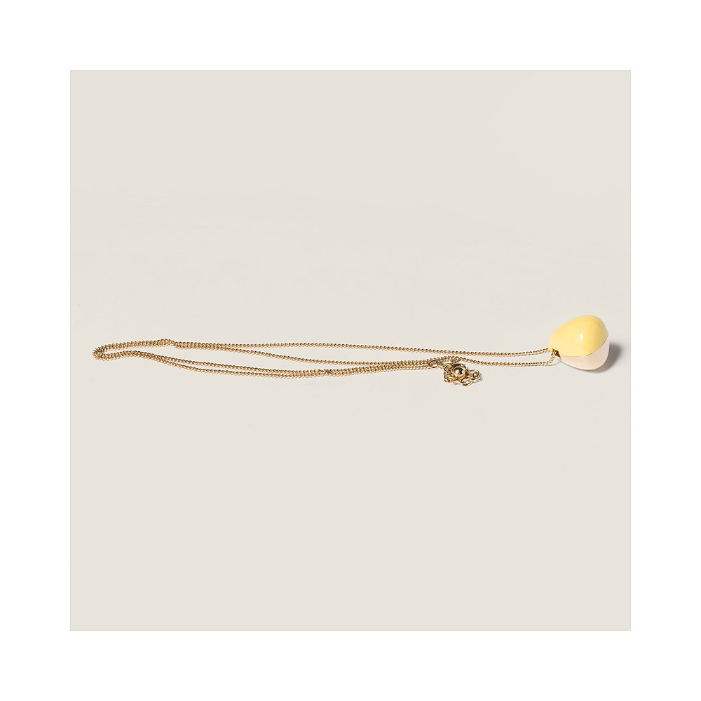 香港直邮Miu Miu 金属项链 5IC2222IDS - 图0