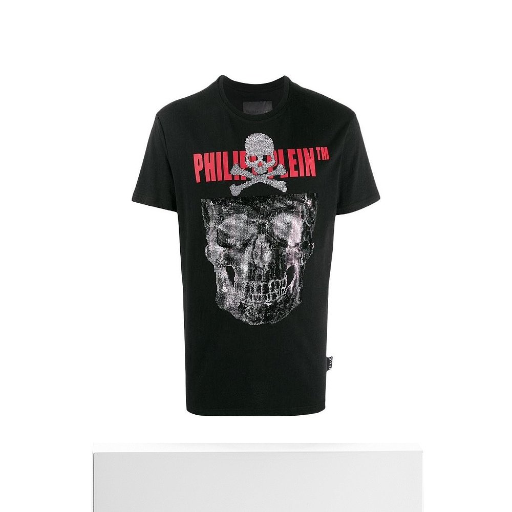 香港直邮Philipp Plein SS Skull logo 印花T恤 S20CMTK4248PJY00 - 图3