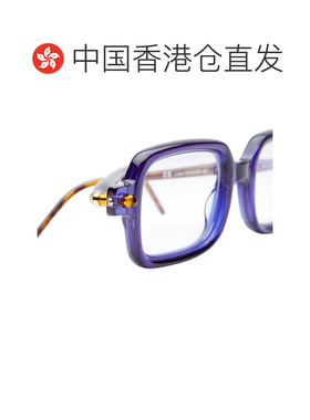 香港直邮KUBORAUM 男士眼镜 MASKEP2DB AW2025 蓝色 方形平光镜