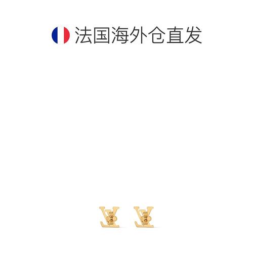 1h可退 欧洲直邮LV/路易威登24年上新Boucles d'oreilles LV - 图1