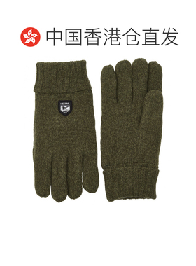 香港直邮HESTRA 男士手套 2022743OLIVE CO 绿色 【付后1h可退】