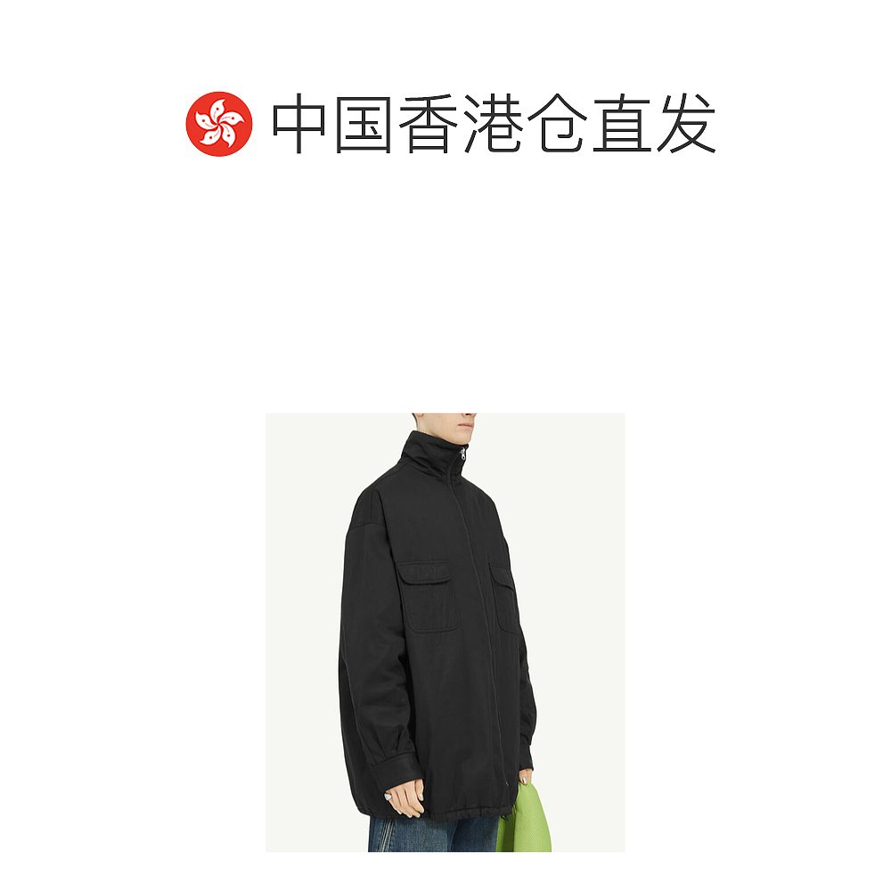 香港直邮Mm6 Maison Margiela 绗缝斜纹布休闲夹克 SH0AM0012S548 - 图1