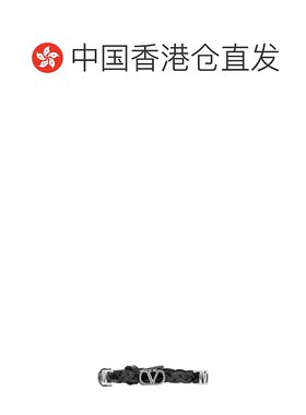 1h可退 香港直邮Valentino 华伦天奴 男士 VLogo 標誌性扣環手鍊