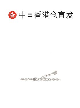 1h可退 香港直邮Givenchy 纪梵希 女士 银色 4G Metal & Crystal