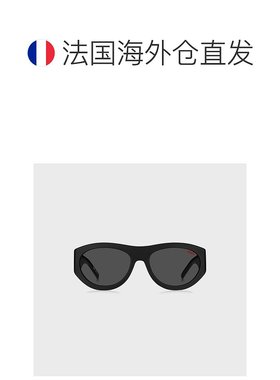 欧洲直邮HUGO BOSS雨果HUGO RED带 3D 字母的黑色醋酸纤维太