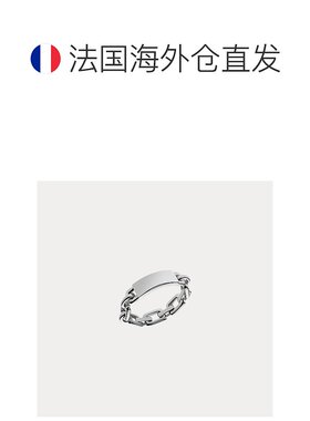 欧洲直邮RalphLauren拉夫劳伦 The Chunky Chain银质印章戒指