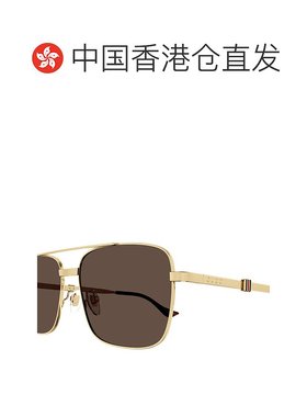 香港直邮Gucci 织带图案太阳镜 848423