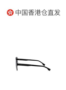 1h可退 香港直邮BOSS 波士 男士 哑光黑色不锈钢太阳眼镜 BOSS176