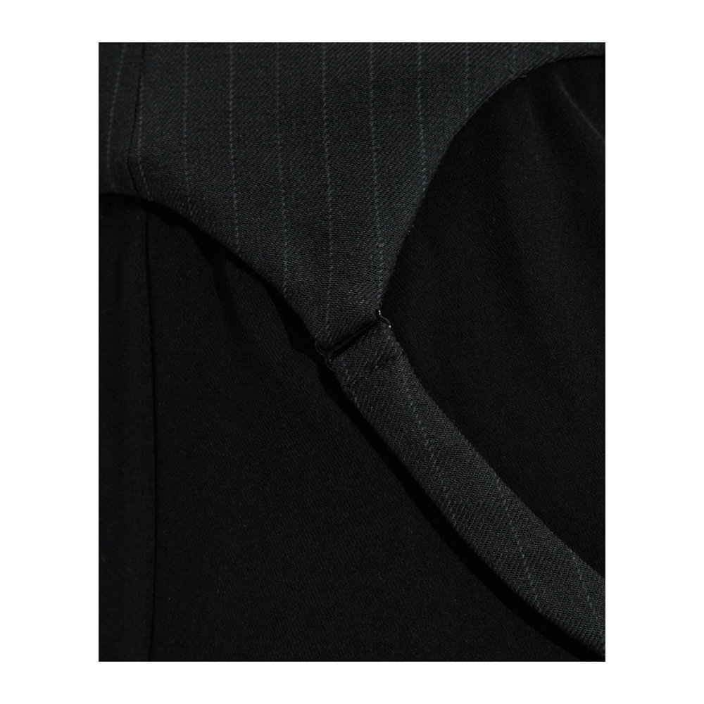 香港直邮MISBHV 女士连衣裙 251W806 AW2025 黑色 露肩拼接连衣裙,淘宝优惠券,粉丝福利购,淘宝优惠卷