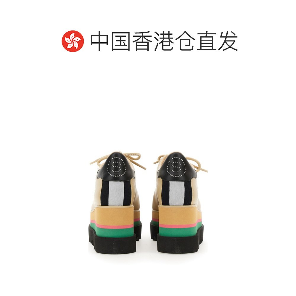 香港直邮Stella McCartney 系带厚底平底鞋 8.10E+90 - 图1