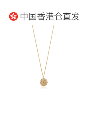 香港直邮JIMMY CHOO 女士项链 LACESPHEREPENDANTMFQGOLD