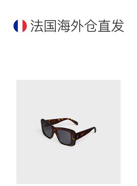 1h可退 欧洲直邮CELINE赛琳 SQUARE S321 醋酸纤维方框太阳镜