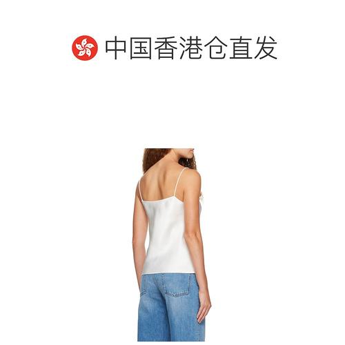 香港直邮The Row Biggins 丝缎吊带 W151 W441WHT - 图1