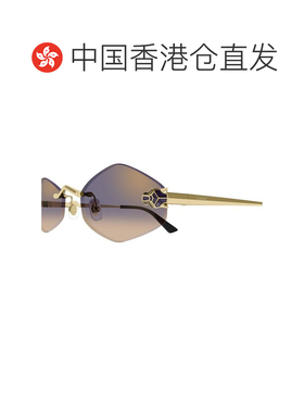 香港直邮CARTIER 女士眼镜 CT0433S005 SS2026 花色 CT0433S