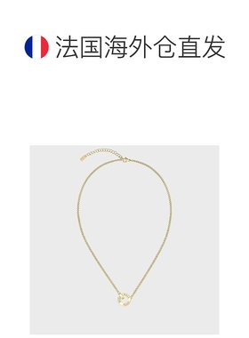 欧洲直邮HUGO BOSS雨果BOSS BLACK 镶有水钻吊坠金项链