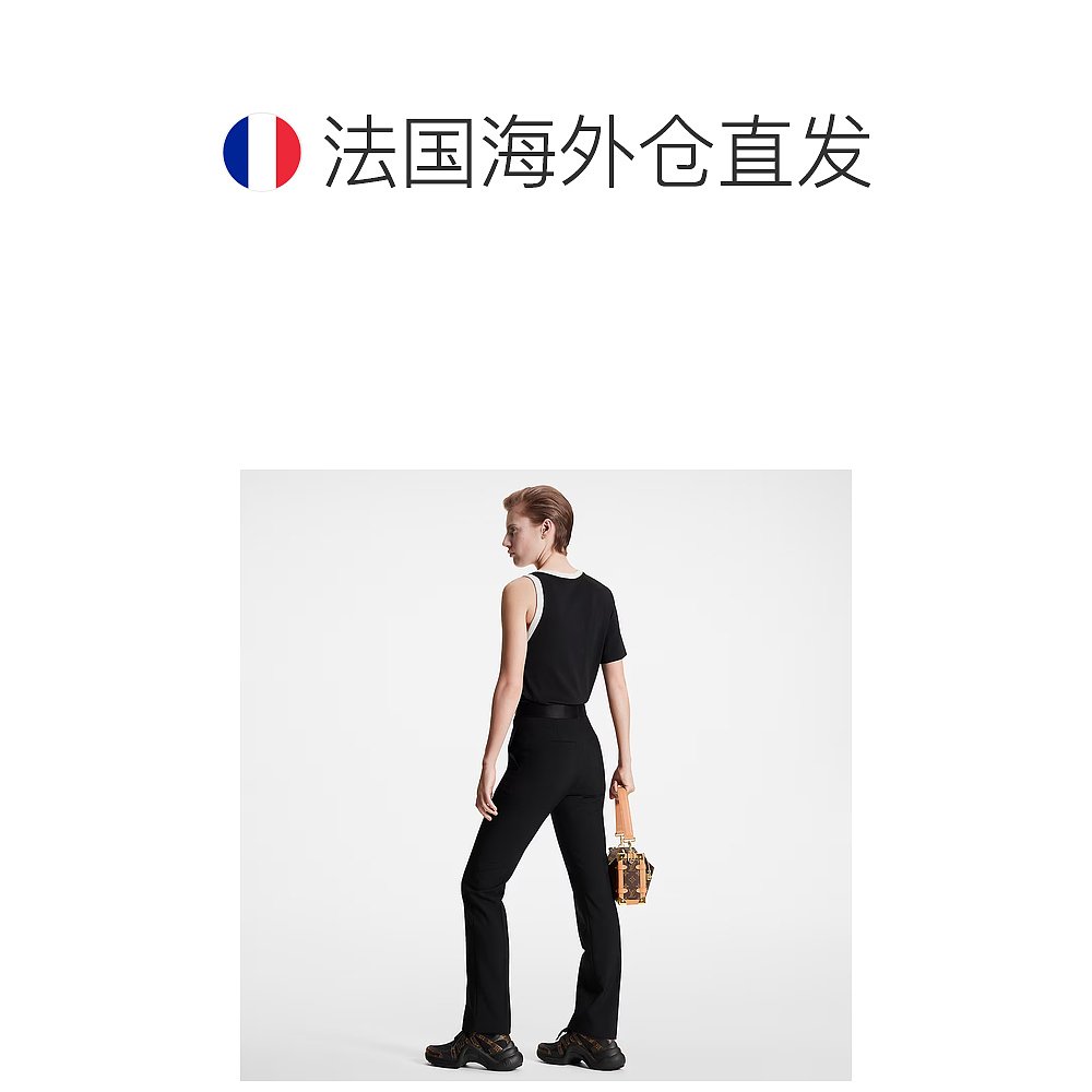 欧洲直邮LOUIS VUITTON(路易威登) 女士Pantalon habillé à tai - 图1