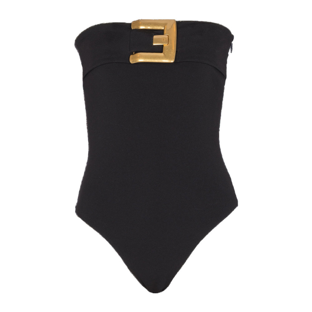 香港直邮BALMAIN 女士连体裤 GF1BA285JL050PA SS2026 黑色 绉纱,淘宝优惠券,粉丝福利购,淘宝优惠卷