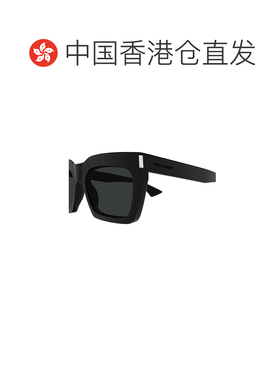 1h可退 香港直邮SAINT LAURENT 男士太阳镜 SL810001 CO 黑色 矩