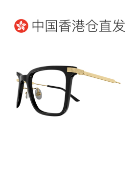 香港直邮CARTIER 男士太阳镜 CT0384O003 SS2024 黑色 徽标平光镜