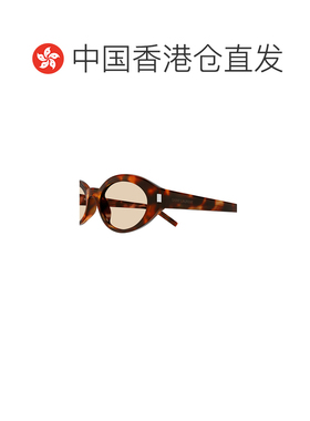 1h可退 香港直邮SAINT LAURENT 男士太阳镜 SL567008 AW2025 棕色