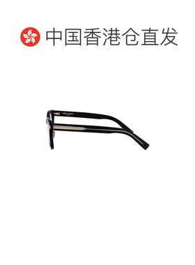 1h可退 香港直邮SAINT LAURENT 男士太阳镜 SL663001 SS2025 黑色