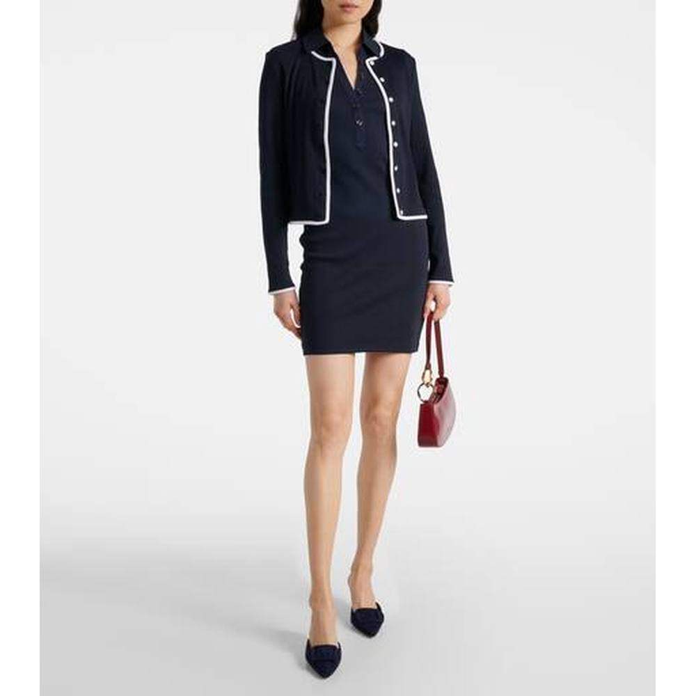 1h可退 香港直邮VERONICA BEARD 女士 Bailey 棉混纺Polo衫式连衣,淘宝优惠券,粉丝福利购,淘宝优惠卷