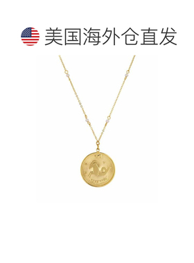 【美国直邮】2028|女士摩羯座吊坠项链珍珠饰品