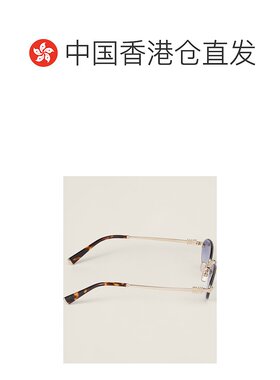 香港直邮Miu Miu 徽标太阳镜 防晒缪缪户外驾驶SMUA54EZVNC051