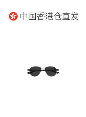 1h可退 香港直邮SAINT LAURENT 男士太阳镜 SL843002 AW2025 黑色