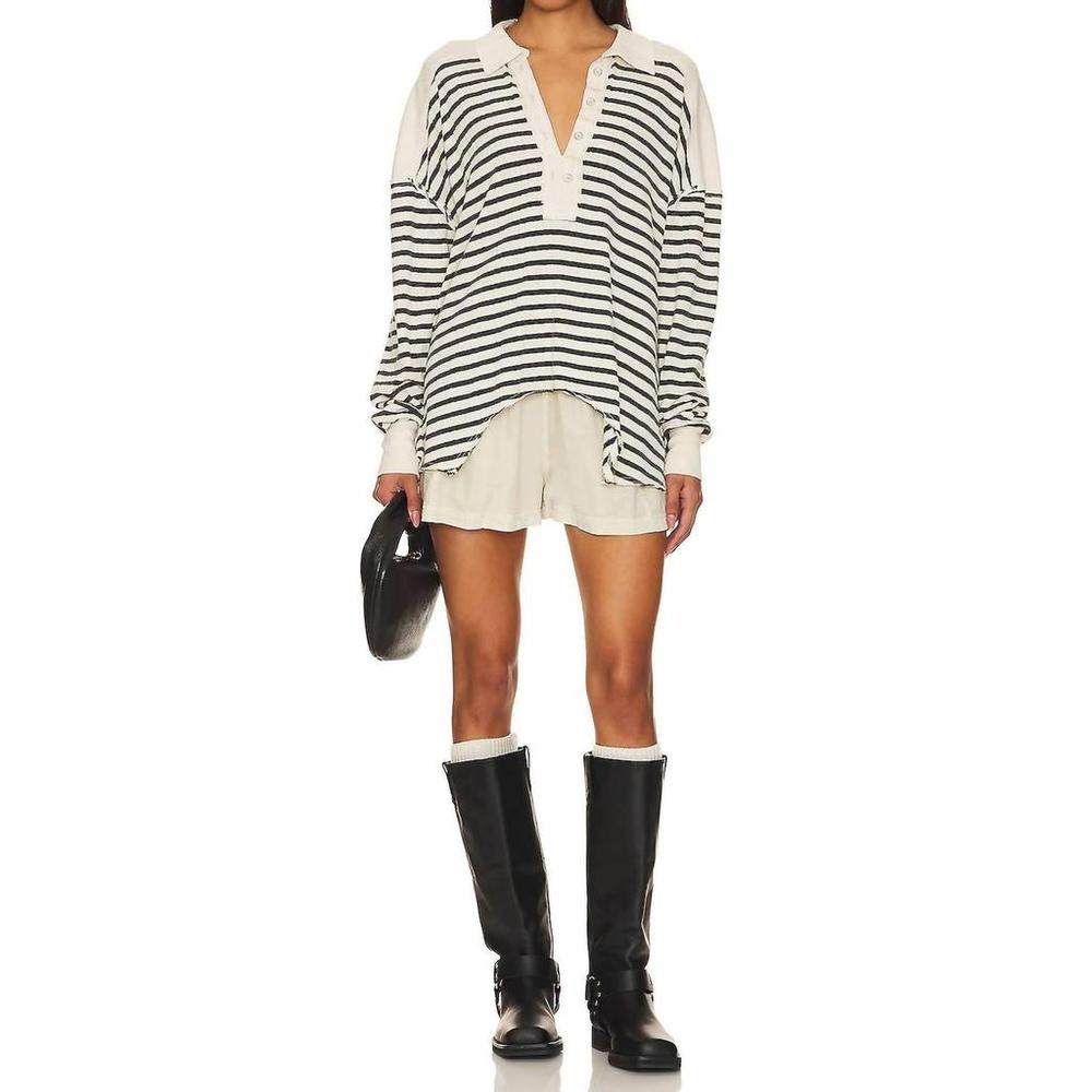 1h可退 【美国直邮】free people 女士 Polo衫,淘宝优惠券,粉丝福利购,淘宝优惠卷