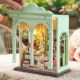 Diy cabin flower house handmade house mini villa assembled model gift girl toy birthday gift