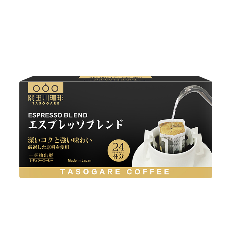 曼特宁意式挂耳隅田川品质咖啡意式24片手冲滤挂黑咖啡-图3