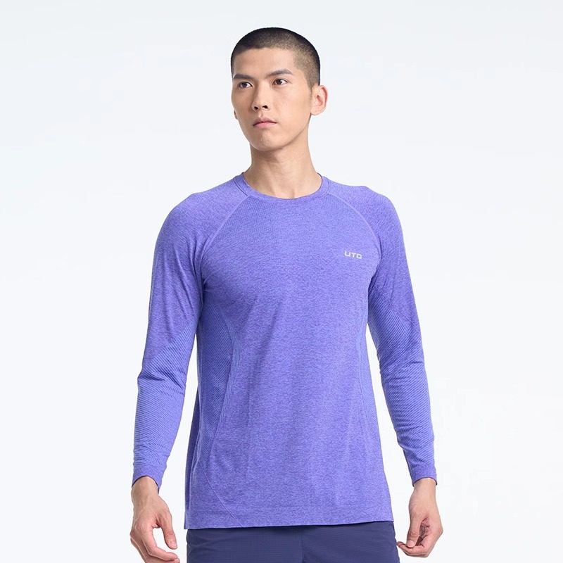 UTO悠途运动T恤女速干跑步长袖男户外徒步春秋健身排汗速干上衣,淘宝优惠券,粉丝福利购,淘宝优惠卷