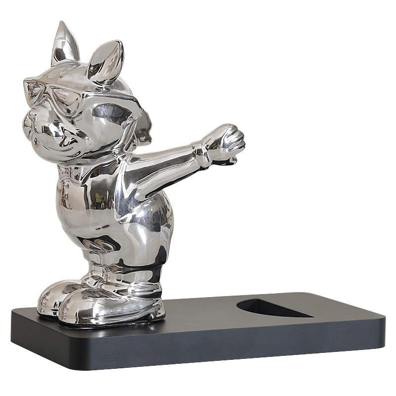 沛纳丽陶瓷红酒架装饰品客厅乔迁礼物轻奢餐边柜兔子酒托酒柜摆件,淘宝优惠券,粉丝福利购,淘宝优惠卷