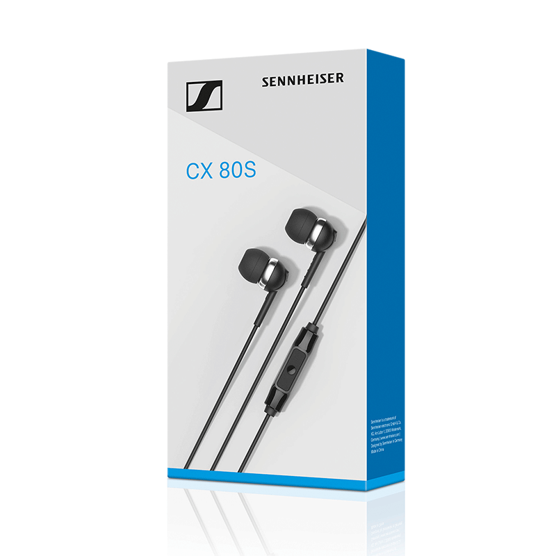 SENNHEISER/森海塞尔CX80S入耳式线控带麦重低音手机耳机吃鸡游戏 - 图3